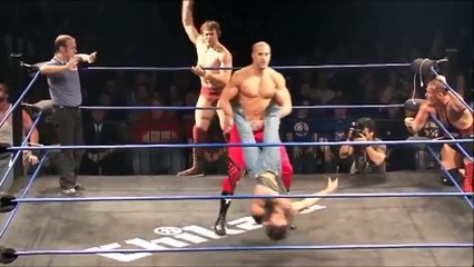 CHIKARA- Antonio Cesaro 100 Rotation Giant Swing