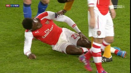 Arsenal Vs Monaco 1-3 Highlights [UEFA] 24-02-2015