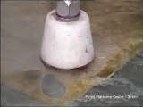 With a waterjet cutting machine, brass cutting video