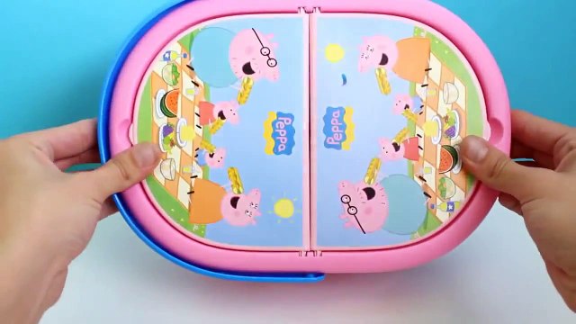 Peppa Pig Picnic Basket Play Doh Peppa Pig and Hello Kitty Pastry Shop Peppa Pig Toys