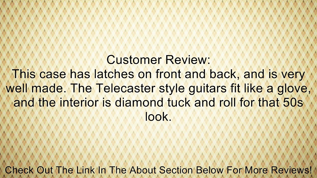 MBT Electric Guitar Case - Lightweight ABS Molded Review