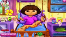 Dora le jeu de l'explorateur - Dora aller à l'hôpital jeu de médecin - Jeux gratuits en ligne