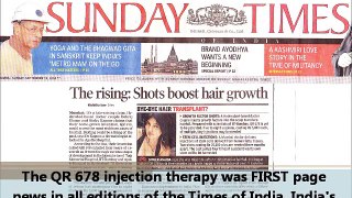 Best Hair Growth Treatment in Mumbai India | QR 678 | Hair Fall Solution - Dr. Debraj Shome