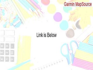 Garmin MapSource Serial - Instant Download