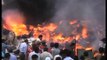 Dunya News - Karachi: Huts on PM route torched