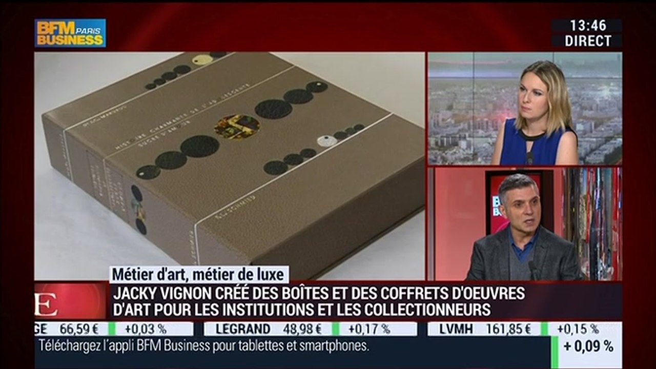 Métiers d'art, Métiers de luxe: Relieur, Jacky Vignon – 26/02