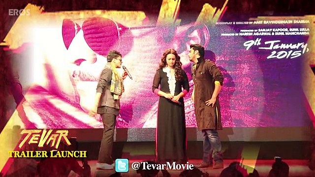 Tevar - Trailer Launch - Arjun Kapoor, Sonakshi Sinha and Manoj Bajpayee