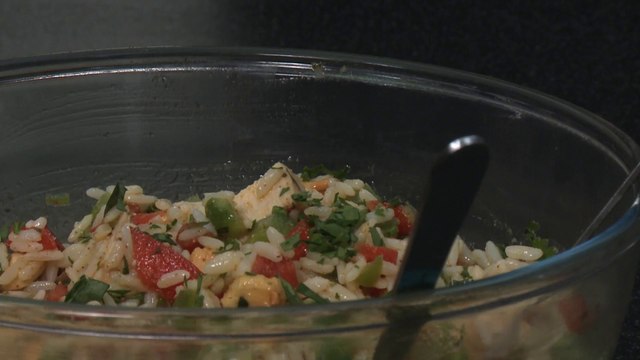 Recette de salade de riz à la mexicaine - Gourmand