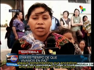 Guatemala marks Victims of the Armed Conflict's Dignity Day
