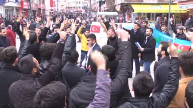 Hocalı Katliamı 23'üncü Yılında Protesto Edildi