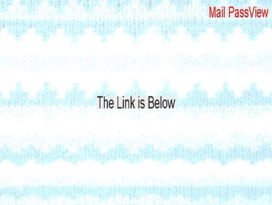 Mail PassView Crack - mail passview reviews (2015)