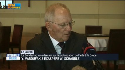 Y. Varoufakis exaspère W. Schaüble
