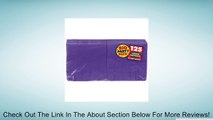 New Purple Big Party Pack - Lunch Napkins, 125 Count, 13in X 13in, 2 ply Review