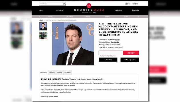 Ben Affleck Wraps Up The Accountant