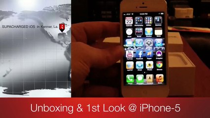 iPhone 5 - UNBOXING & QUICK LOOK