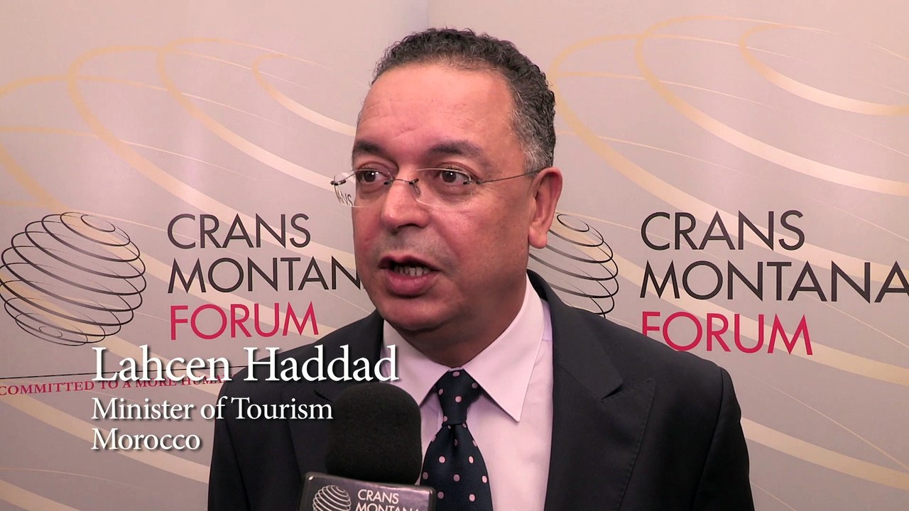 LAHCEN HADDAD - Crans Montana Forum (Jean-Paul Carteron) - Nouveaux Leaders