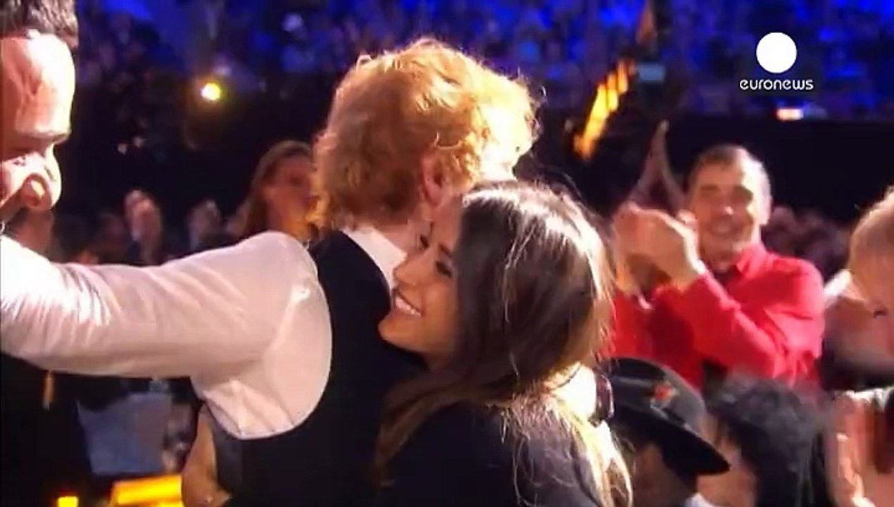 Ed Sheeran, grand vainqueur des Brit Awards 35e édition
