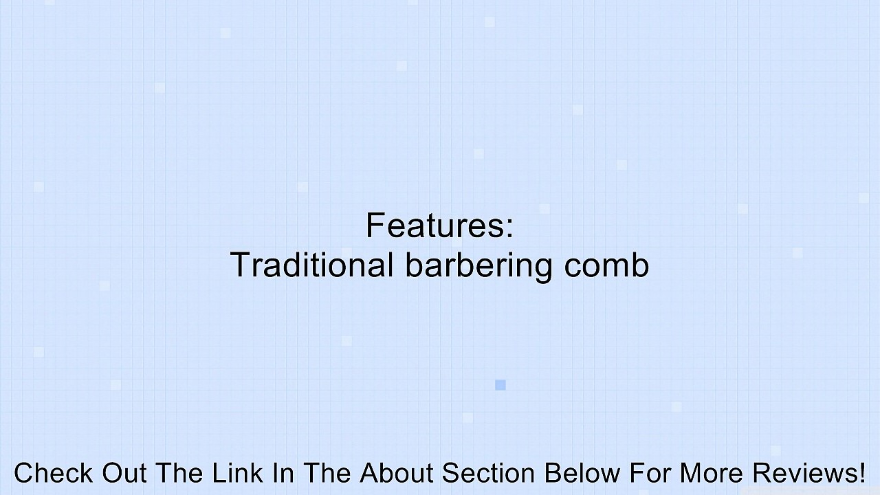 Ace Barber Comb #AP61886 7 Long Review