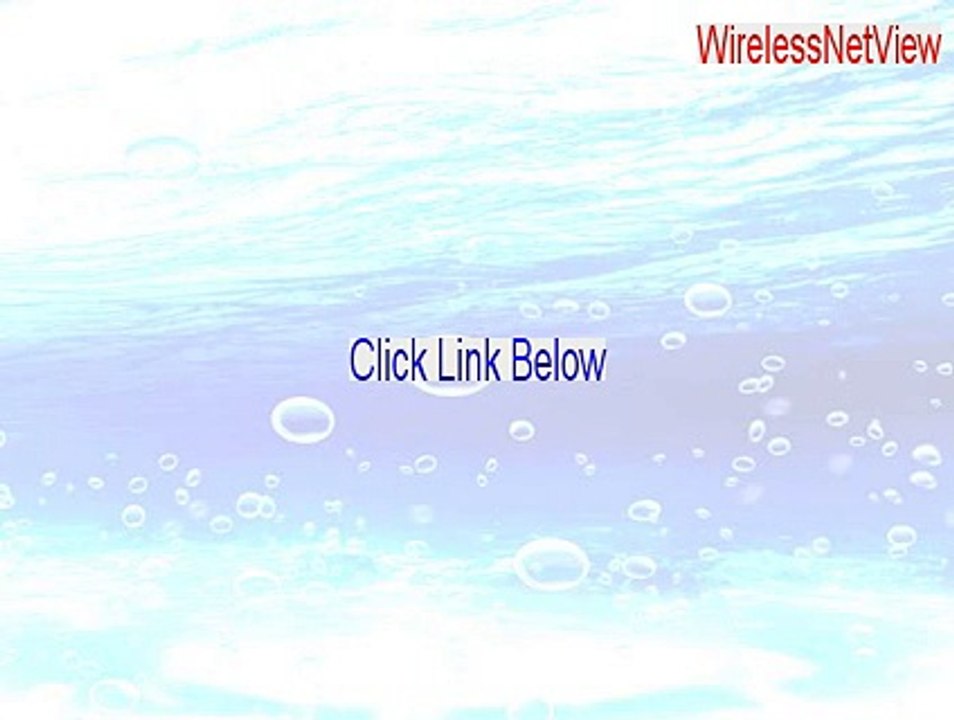 WirelessNetView Full Download - Free Download 2015