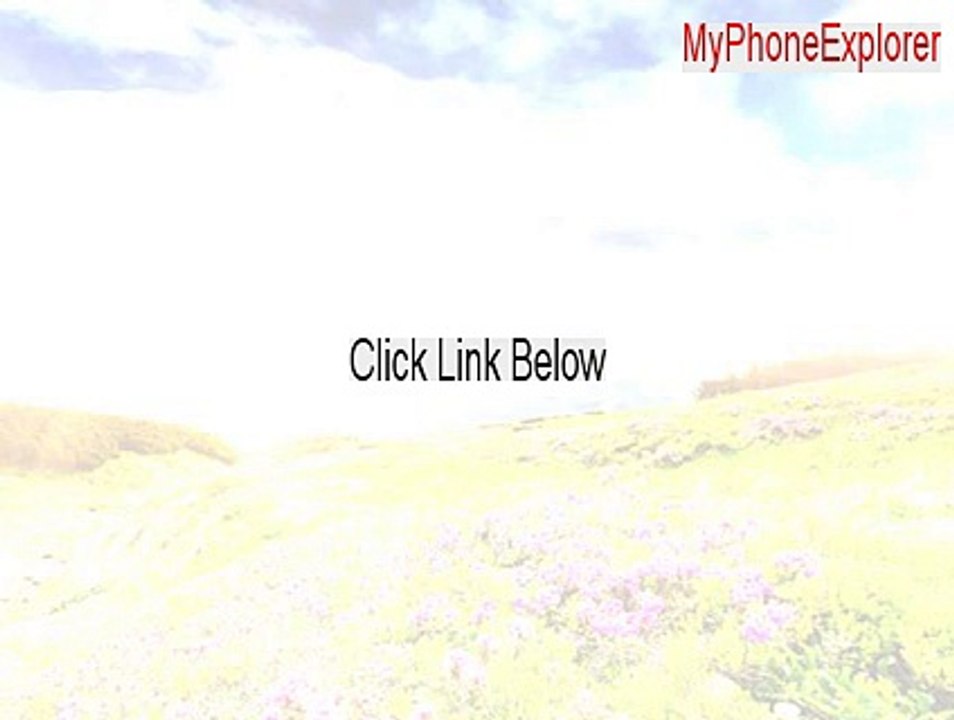 MyPhoneExplorer Serial - Free Download