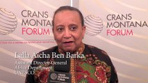 LALLA AÏCHA BEN BARKA - Crans Montana Forum (Jean-Paul Carteron) - African Women's Forum