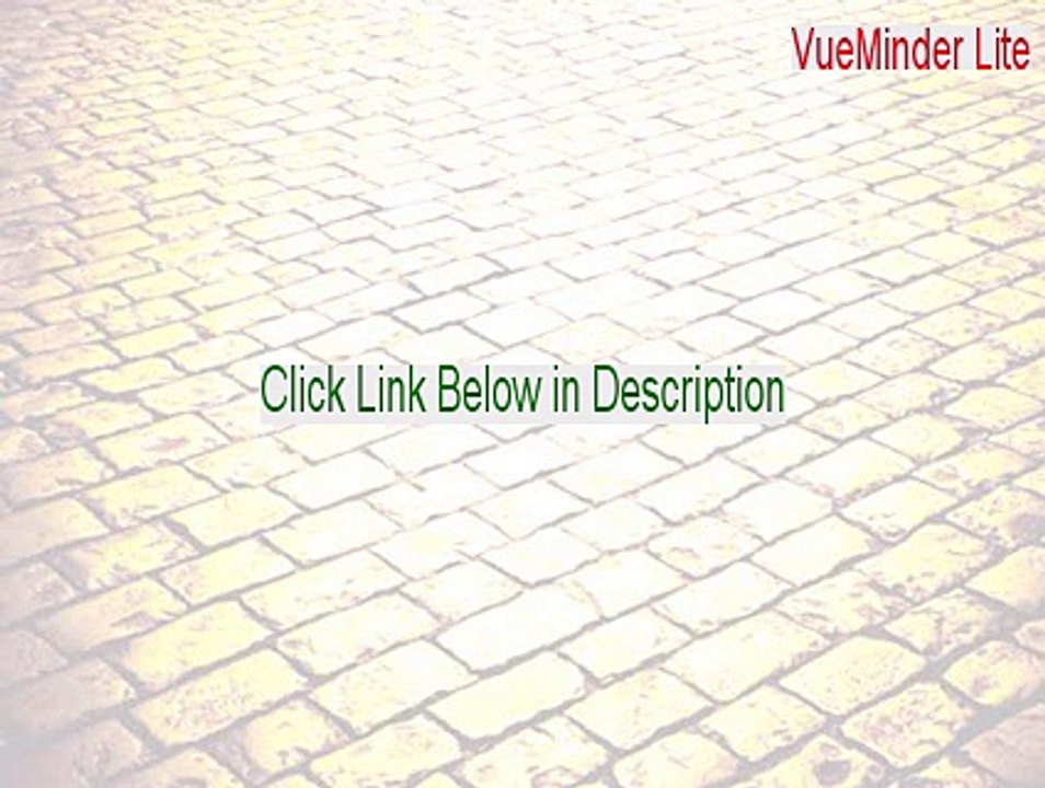 VueMinder Lite Crack - Download Now [2015]