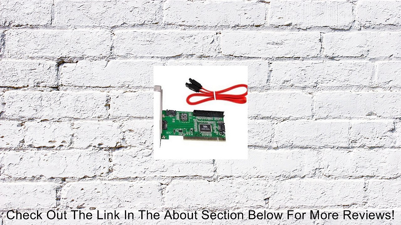 VIA VT6421A 3-Port SATA and IDE PCI Controller Card w/RAID Support Review