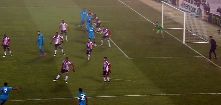 Goal Rondon J. - Zenit Petersburg 3 - 0	PSV - Europa League - Play Offs - 26/02/2015