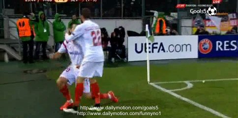 Victor Vitolo Goal Moenchengladbach 1 - 2 Sevilla Europa League 26-2-2015