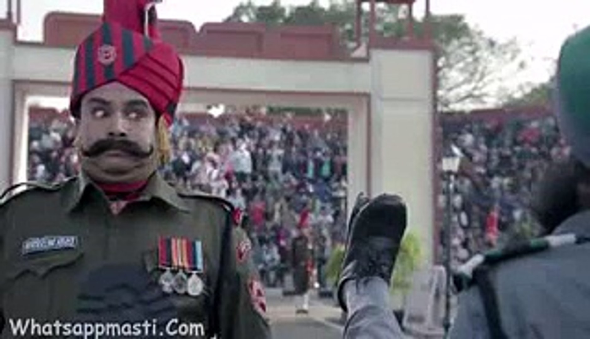 India - pak border funny movie