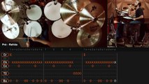 Tom Sawyer - Rush (drum lesson - aula de bateria)