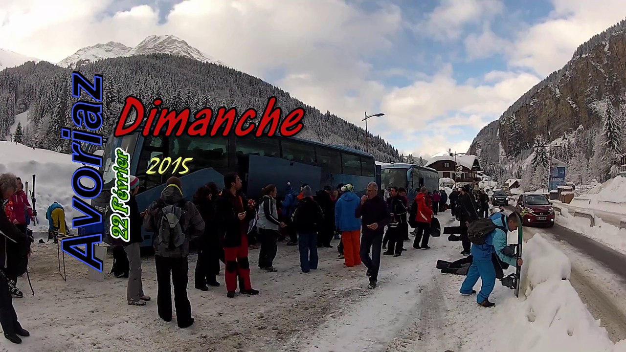 Avoriaz Dimanche 22 Février 2015