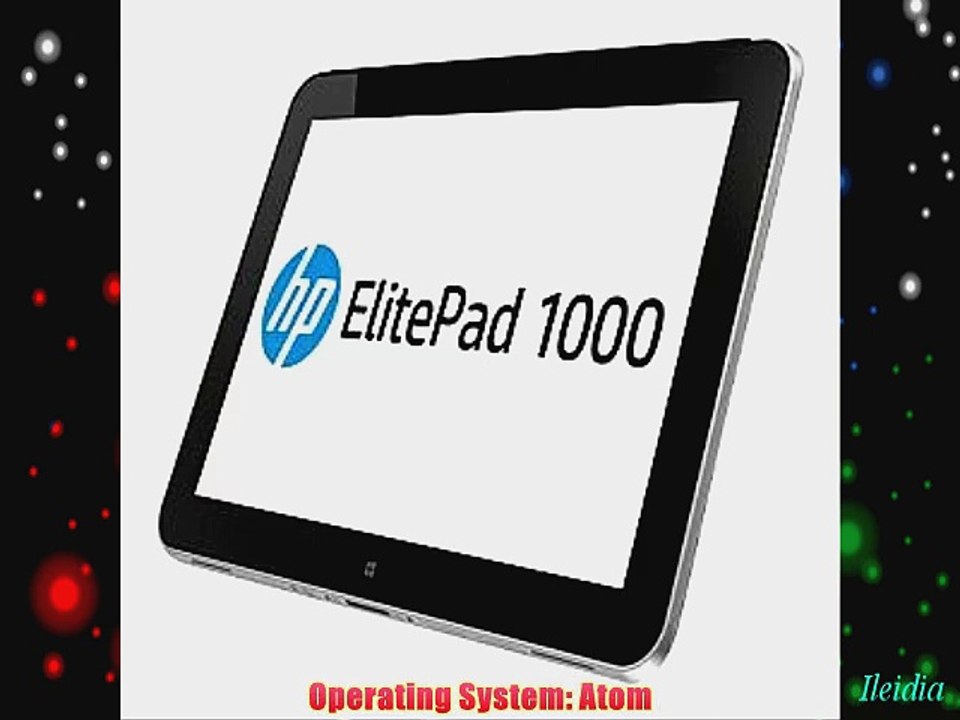 ElitePad 1000 G2 128 GB Net-tablet PC - 10.1 - Wireless LAN - 4G - Intel Atom Z3795 1.59 GHz
