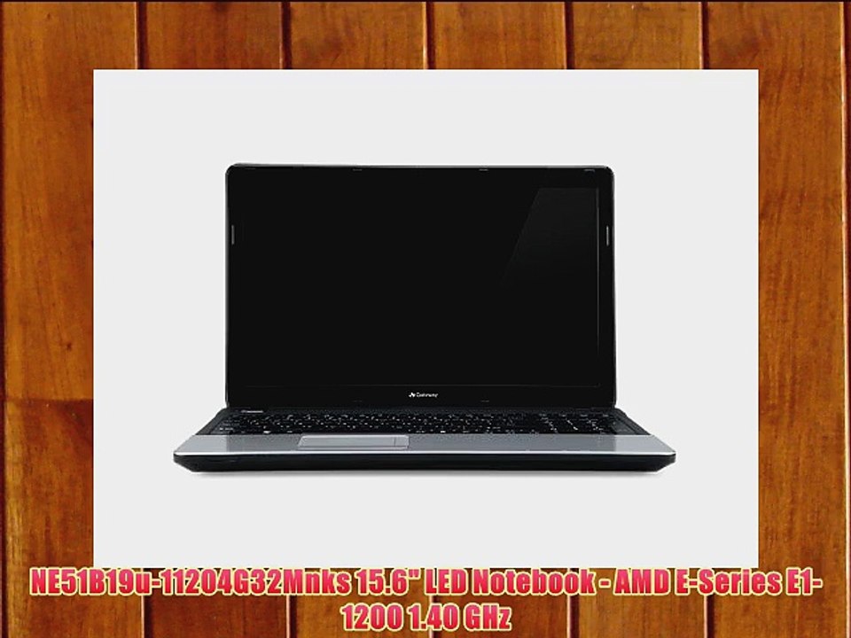 NE51B19u-11204G32Mnks 15.6 LED Notebook - AMD E-Series E1-1200 1.40 GHz