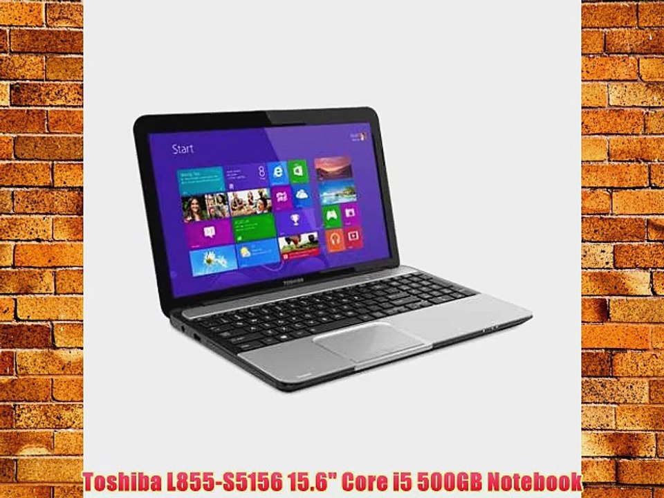 Toshiba L855-S5156 15.6 Core i5 500GB Notebook