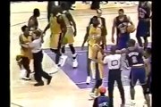 Kobe Bryant Got Punched twice By Chris Childs