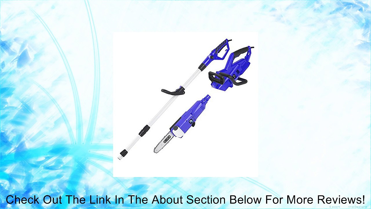 Blue Max 52959 2-in-1 Dual Telescoping Pole Saw and Portable Chainsaw Review
