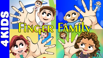 Finger Family | Daddy Finger | Nursery Rhymes | Karaoke
