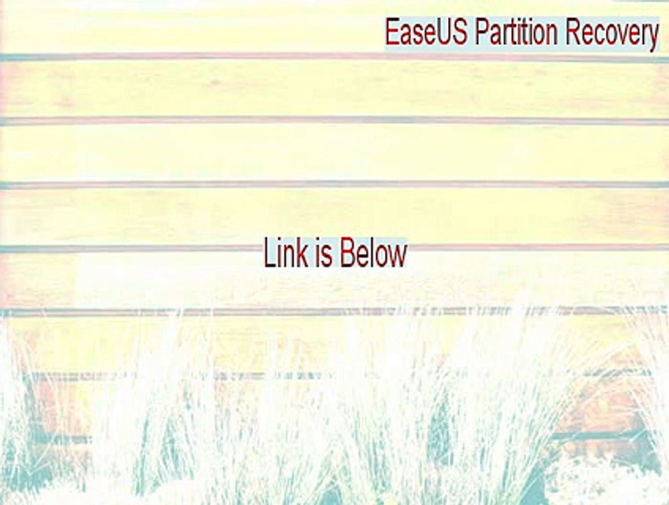 EaseUS Partition Recovery Keygen - easeus partition recovery raw [2015]