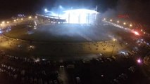 Havadan Görüntülerle Olimpiyat Stadı'nda Maç Heyecanı Ek