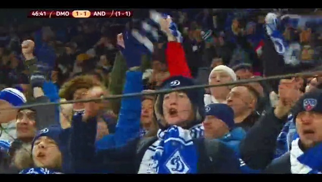 All Goals - Dynamo Moscow 3- 1 Anderlecht - 26-02-2015