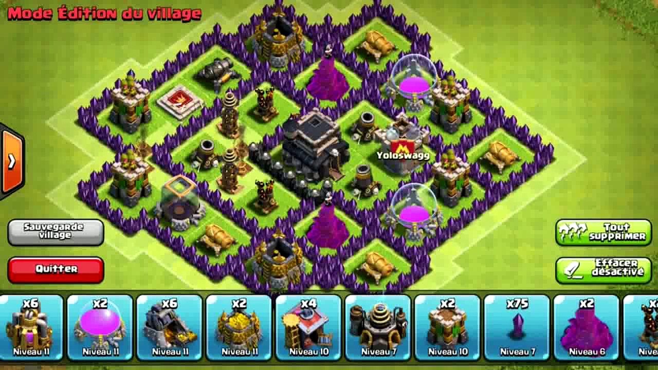 [Clash of Clans] On va faire comme ça ! Tuto Hdv 7 8 ! [CLAN WARS]