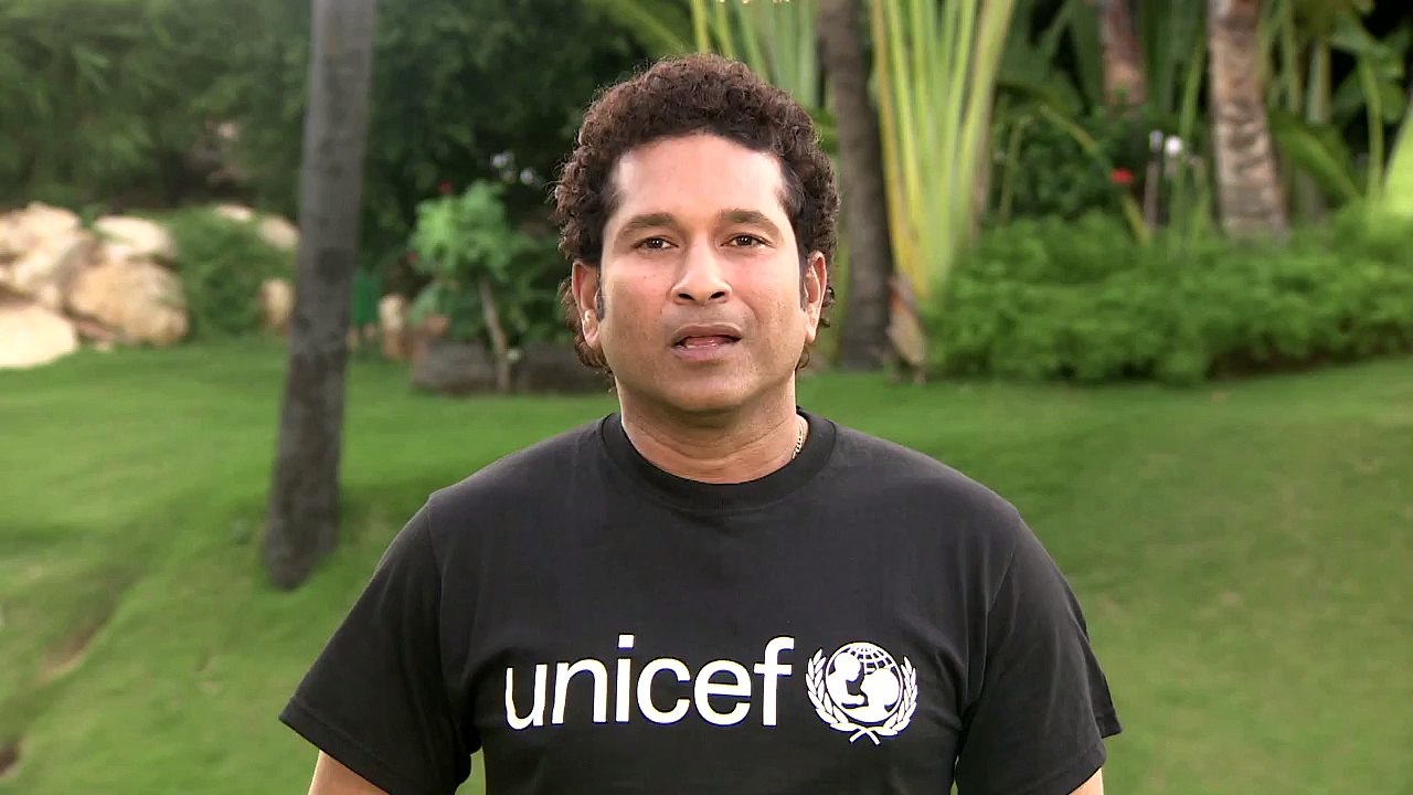 Donation Message from Sachin