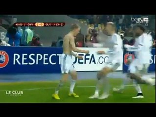 Goal Buyalskyy - Dynamo Kiev 2-0 Guingamp - 26-02-2015