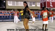 Brazilian Brunette at Rio Sambadrome 2014  Taiane brasiliana al Sambodromo di Rio Carnevale