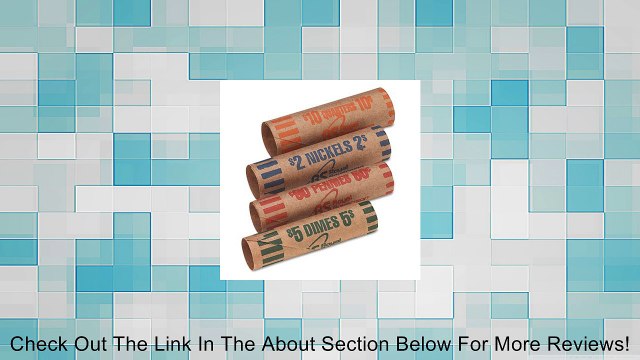 Royal Sovereign Int'L Inc. Coin Wrappers, 54 Ea Quarter, Dime, Nickel, Penny, Assorted Review