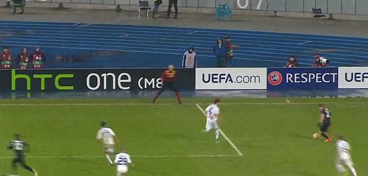 Goal Mandanne C. - Dynamo Kiev 2 - 1 Guingamp - Europa League - Play Offs - 26/02/2015