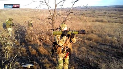 Реальный бой и захват колонны бронетехники ВСУ