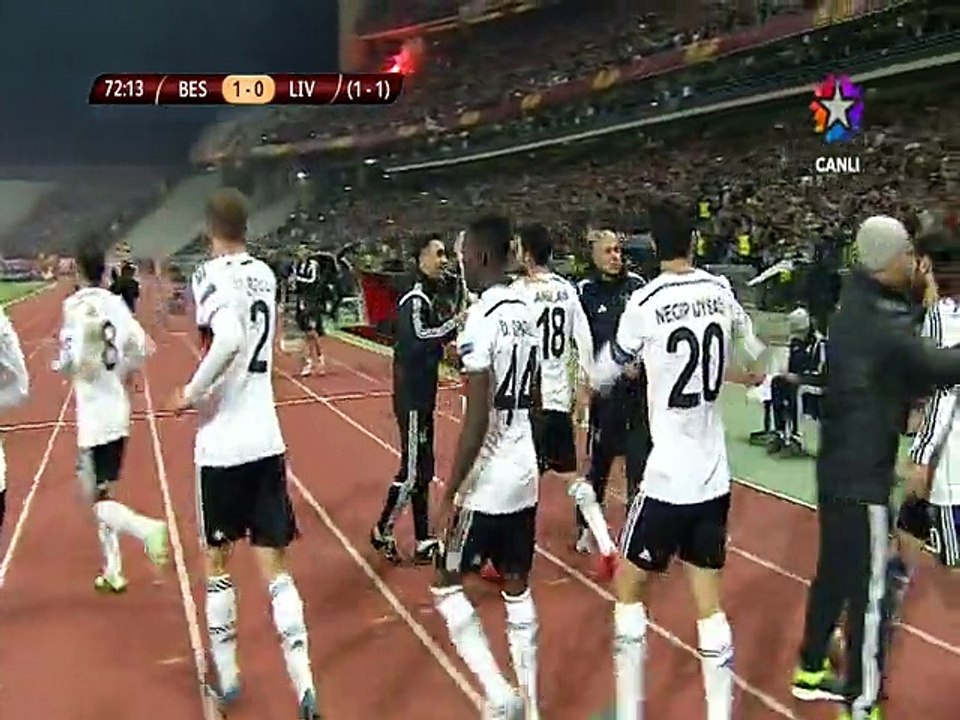Besiktas - Liverpool 1-0 Tolgay Arslan