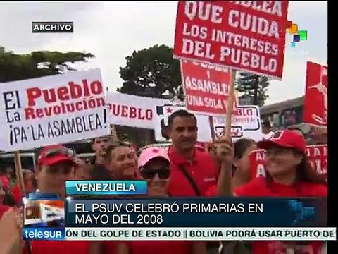 Venezuela: fijan fechas para elecciones primarias del PSUV y MUD